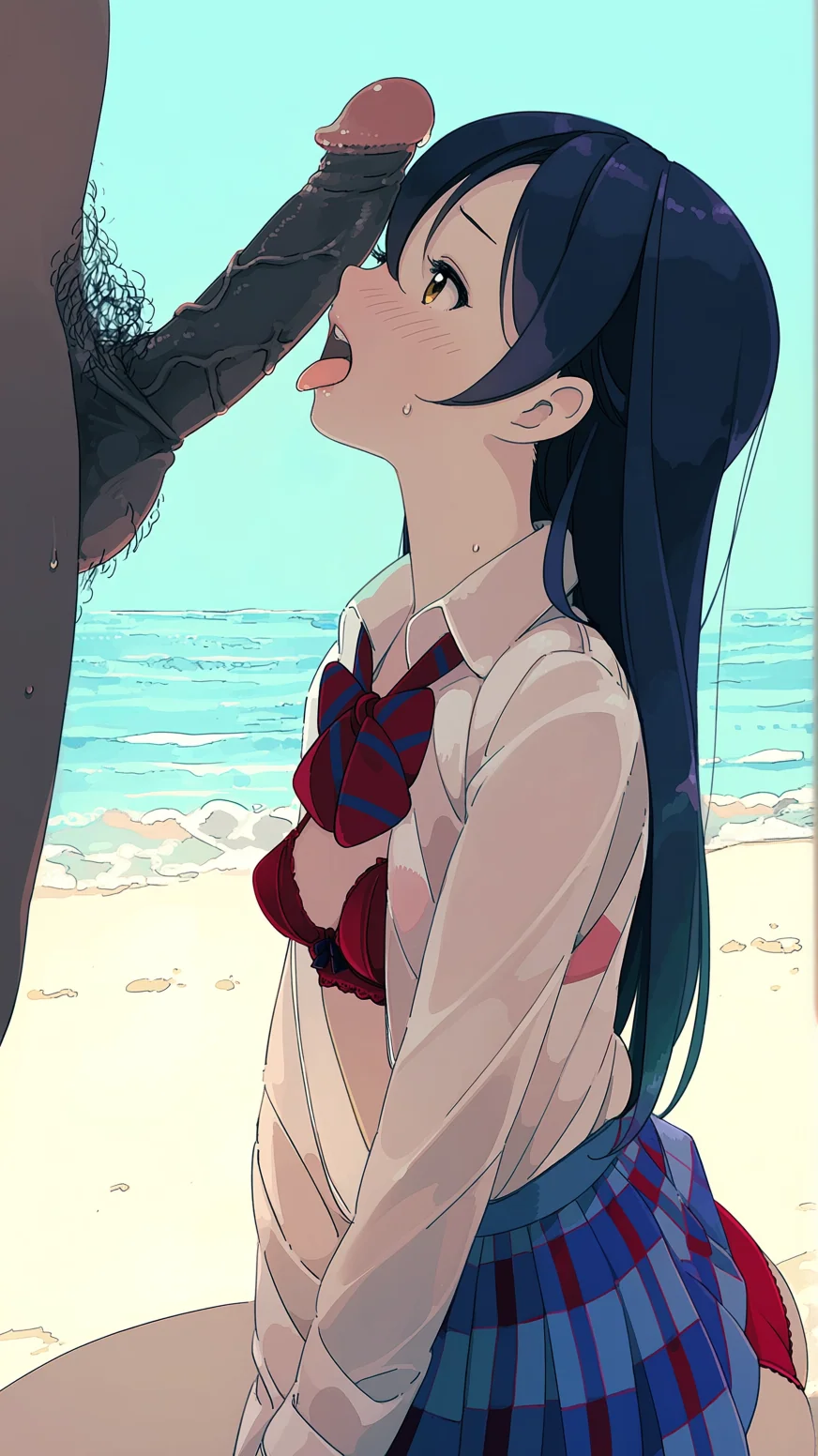 Anime image pack by @yumeko.loops - AI anime image by @yumeko.loops (15/32)